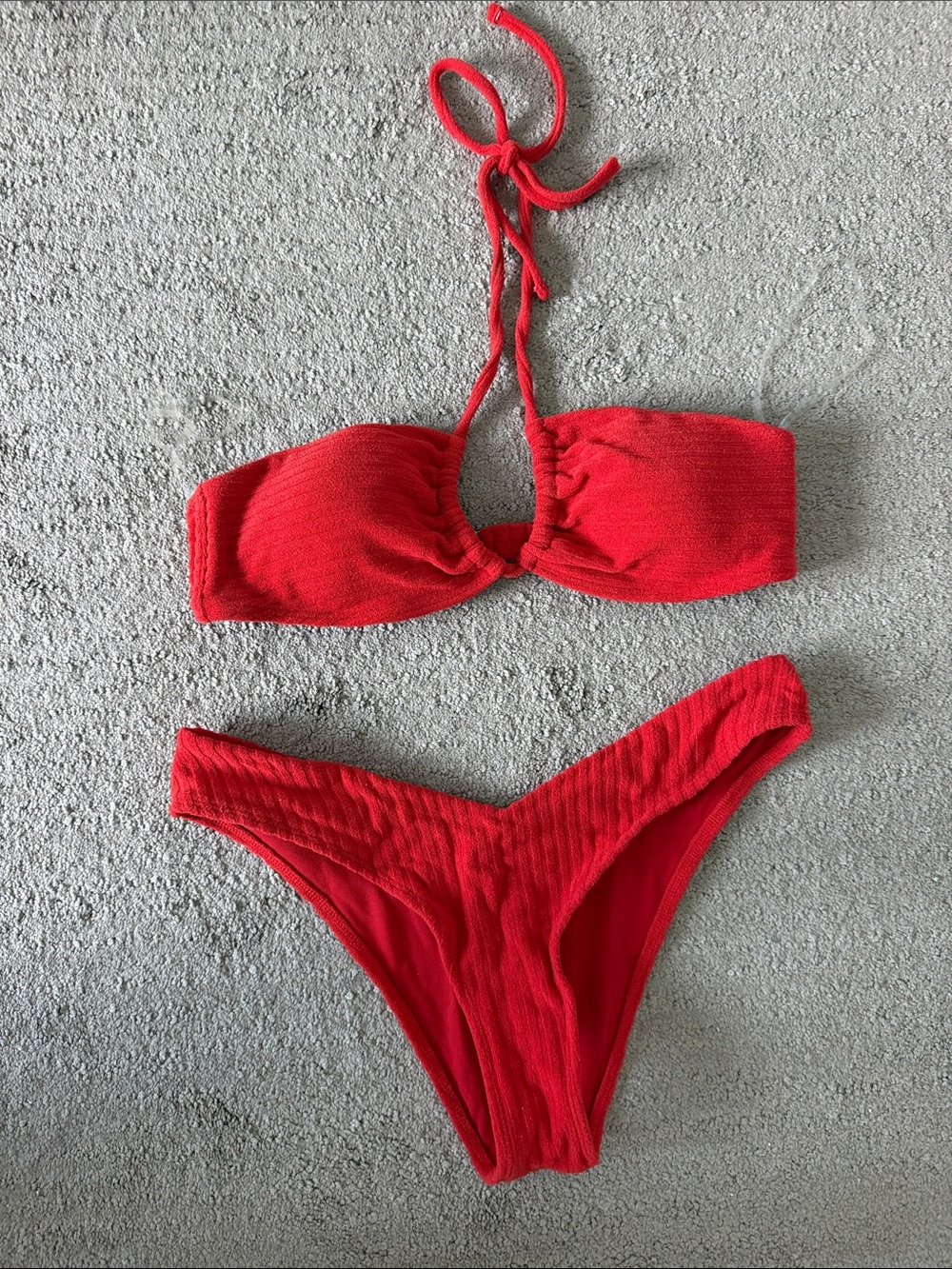 Abercrombie & Fitch Red Bikini